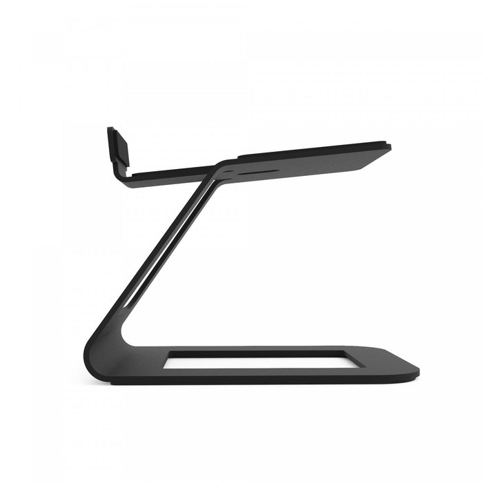 Kanto SE6 Elevated Desktop Speaker Stands for Large Speakers - Pair, Black