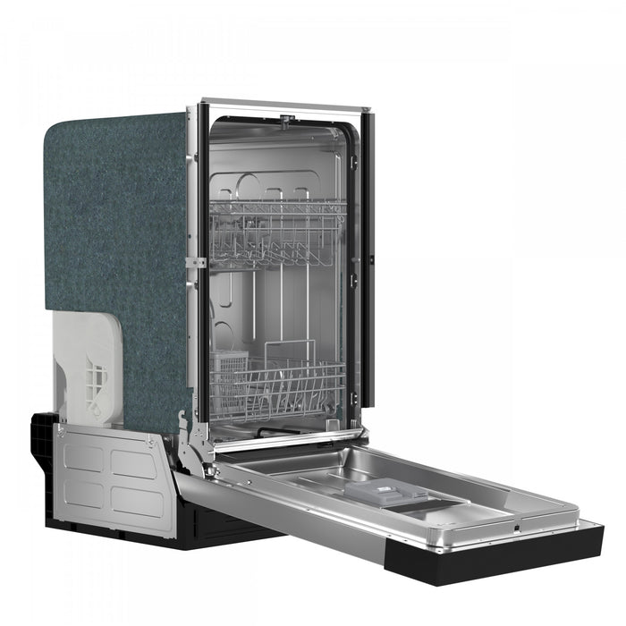 Forno Polo 18 in. Dishwasher in Stainless-Steel, Front Control, 8 Place Settings, 52 dBa - FDWBI8041-18S