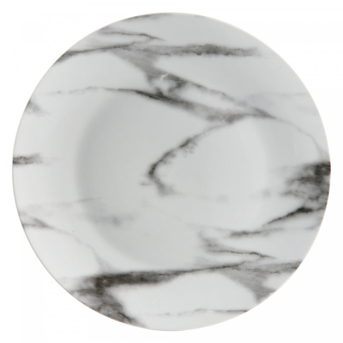 16-Piece Marble Porcelain Dinnerware Set for 4