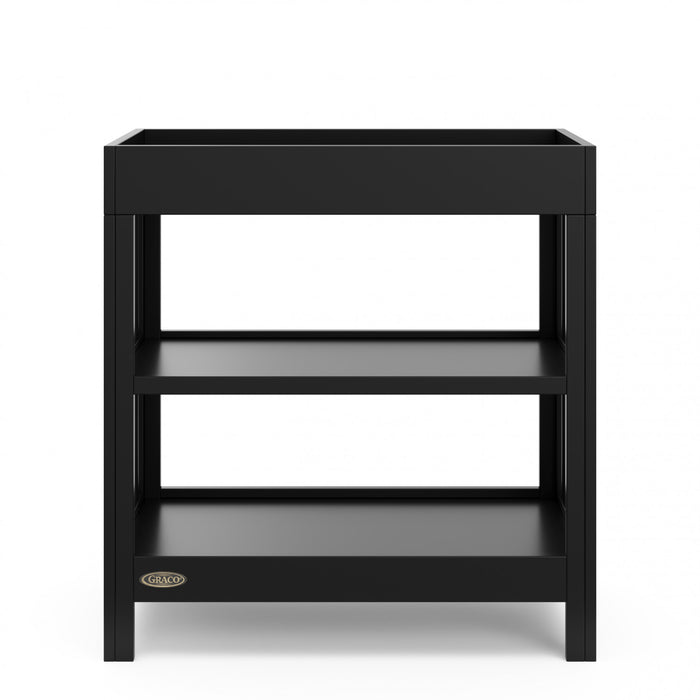 Graco Teddi Changing Table with Water-Resistant Changing Pad - Black