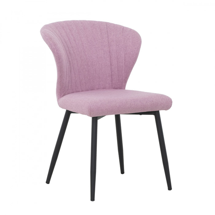 Adaline Pink Accent Dining Chair (Set of 2)