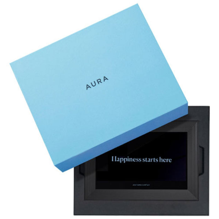 Aura Carver Digital Photo Frame - Gravel