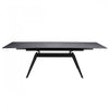 Larkin 63-86 in. Extendable Ceramic Dining Table (Seats 6-8) | Table de salle a manger extensible Larkin en ceramique de 63 a 86 po (6 a 8 places)