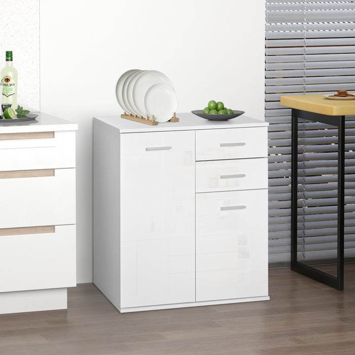 Free Standing Storage Cabinet Console Sideboard Table Entryway Organizer