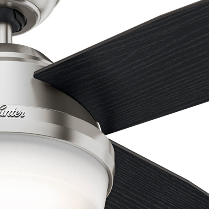 Dempsey Ceiling Fan with Light Fixture - Grey