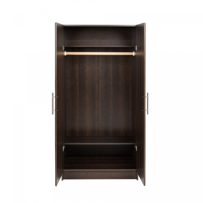 Elite 32\" Wardrobe Cabinet - Espresso