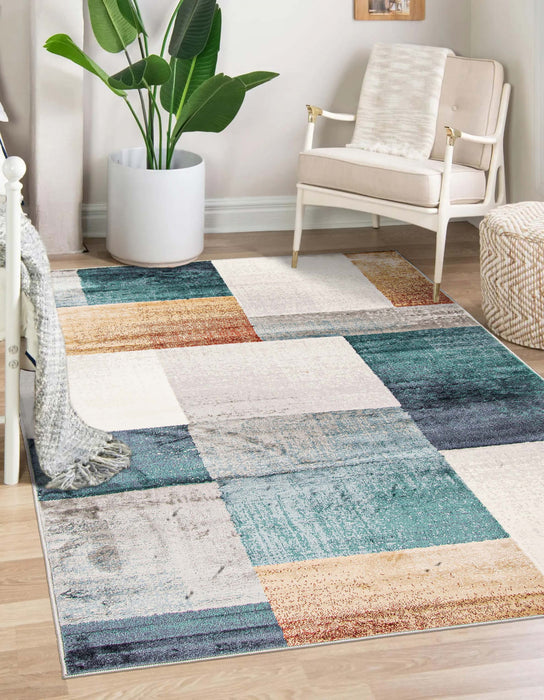 Rylie Multi-Colour Area Rug - 8'0\" x 10'0\"
