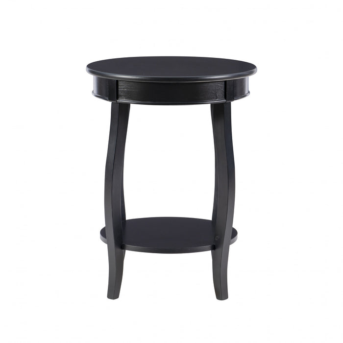 Rainbow Chairside Table - Black