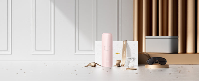 Ulike Air 3 IPL Hair Removal Device with Sapphire Ice-Cooling - Painless At-Home Laser - Pink\n