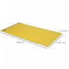 HOMCOM 10' x 5' Roll-Up Pool Float Pad for Lakes, Oceans, & Pools, Water Mat for Playing, Relaxing & Recreation, Yellow