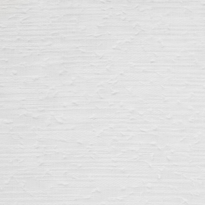 Habitat Boucle White Sheer Grommet Curtain Panel - 52 x 84