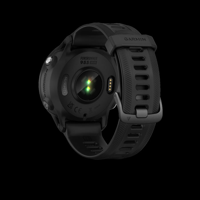 Garmin Forerunner® 955 Solar Elite Gps Smartwatch - Health Monitoring, Solar Charging Lens - Black