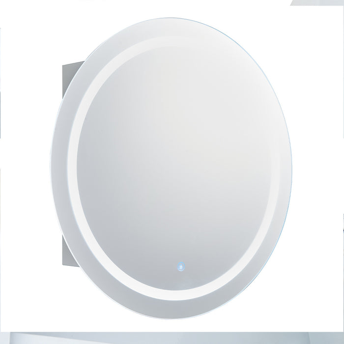 Julee LED Medicine Mirror Cabinet - Silver