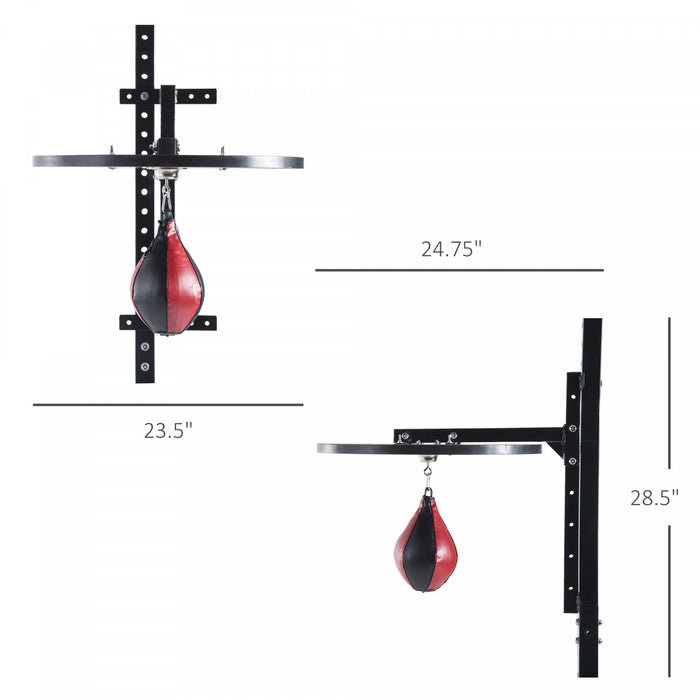Soozier Boxing Speed Bag Speed Bag Platform