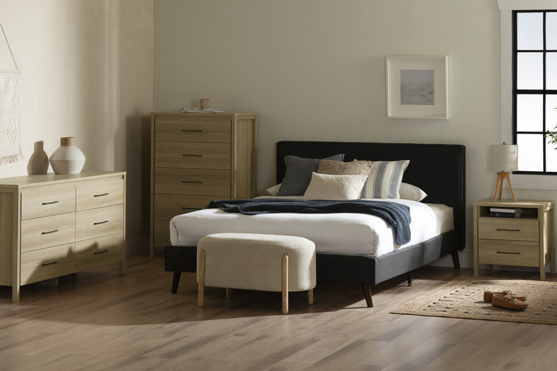 Gravity 5-Drawer Chest - Natural Ash