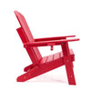Lake Country Outdoors High-Density Polyethylene Adirondack Chair - Red Patio Seat | Chaise Adirondack Lake Country Outdoors en polyethylene haute densite - Rouge