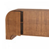 Tressa Contemporary Modern 72" Solid Wood Sideboard in Walnut (4-Door) | Buffet contemporain moderne Tressa 72" en bois massif noyer (4 portes)