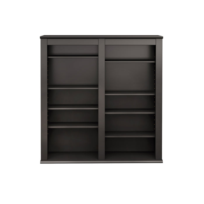 Double Wall Mounted Storage - Black