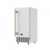 Forno Cristallo 15 Inch Freestanding/Undercounter Ice maker, 79.4 lbs, White- FIMBI7313-15WHT Ice Maker | Cristallo Machine a glacons 15 pouces autonome/sous le comptoir, 79,4 lb, blanc - FIMBI7313-15WHT