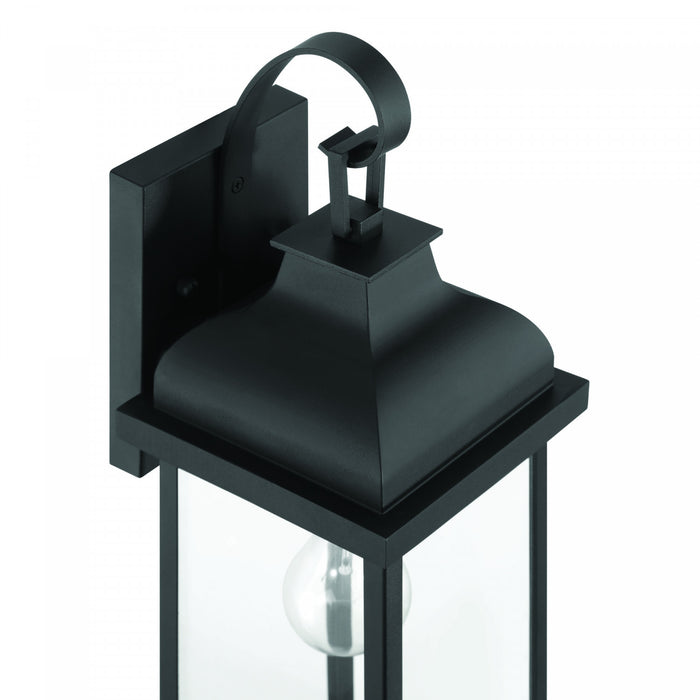 Madrid 1 Light Outdoor Wall Sconce 23.4\", Black