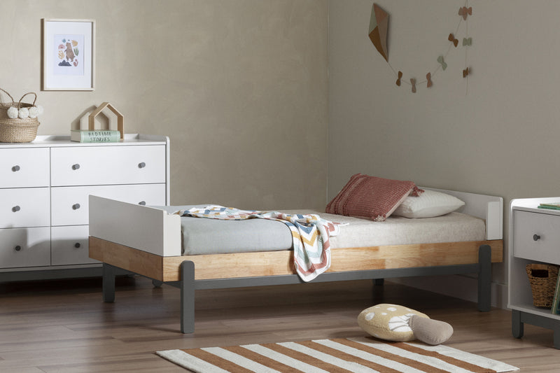 Bebble Twin Bed - Natural Grey