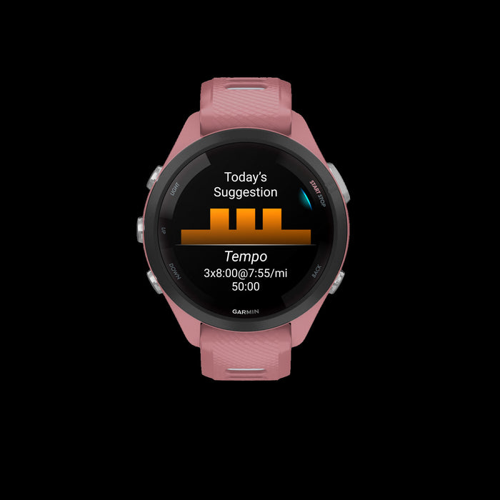 Garmin Forerunner® 265s Gps Smartwatch - Fitness Tracker W/ Multi-band Gps - Light Pink