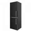 Forno Custodia 24" Bottom Freezer, 10.3 cu.ft., Left Swing, Ice Maker, Black - FFFFD1766-24BLK-LS Refrigerator | Refrigerateur Custodia 24 po, 10,3 pi³, ouverture a gauche, machine a glacons, noir - FFFFD1766-24BLK-LS