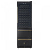Forno Azienda 24" Dual Zone Wine Cooler, 15.8 Cu.Ft, 108 Bottles & 100 Cans, Black - FWCDR6628-24BLK Refrigerator | Azienda cellier a vin 24 po a deux zones, 15,8 pi³, 108 bouteilles et 100 canettes, noir – FWCDR6628-24BLK
