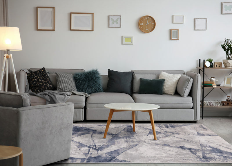 London Distressed Indoor Area Rug - 5'3\" x 7'7\"