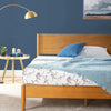 Allen Bamboo Platform Bed with Headboard - Full Size | Allen lit plateforme en bambou avec tête de lit - Double