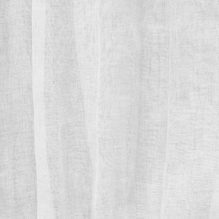 Habitat Paloma Apricot Sheer Dual Header Curtain Panel - 52 x 95