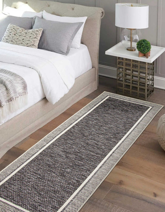 Brooks Charcoal Area Rug - 2'8\" x 8'2\"