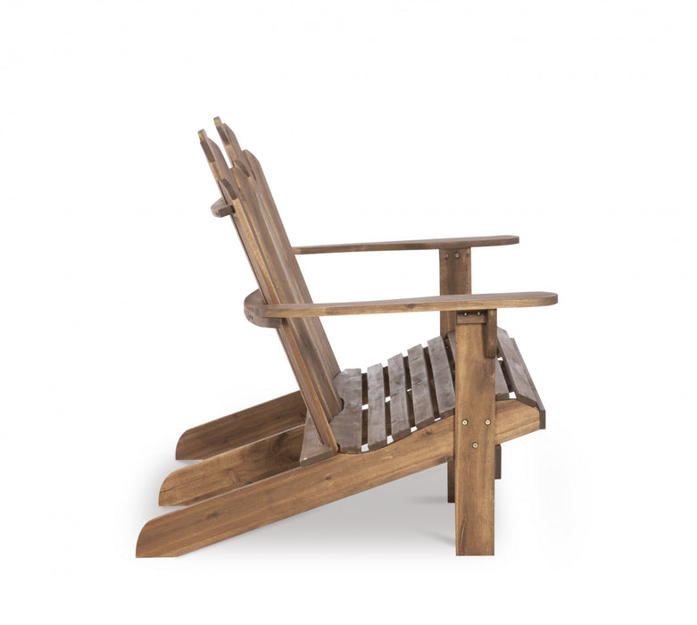 Adirondack Double Bench Patio Seat - Teak
