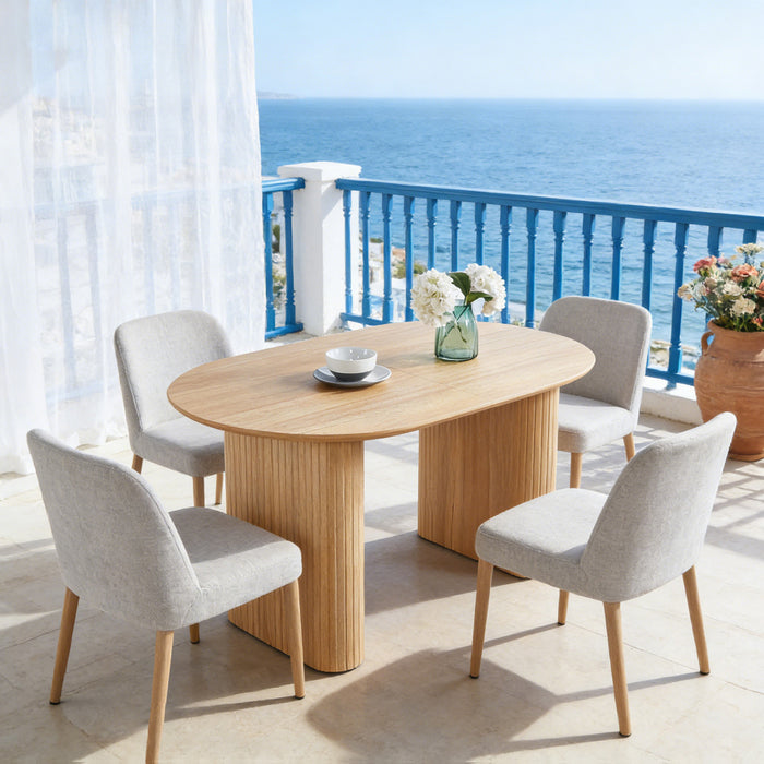 Lucas Extendable Dining Table,Oak