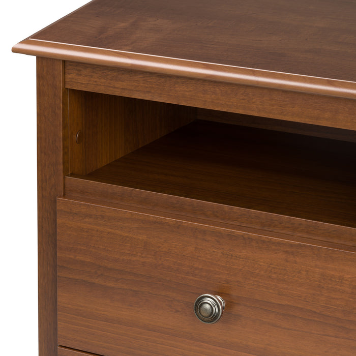 Monterey Tall 2-Drawer Nightstand - Cherry