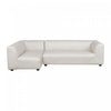 Lukas Contemporary Modern 118" Left-Facing 2-Piece Sectional Sofa in Cream | Canape sectionnel moderne contemporain Lukas 2 pieces, 118", oriente a gauche, couleur creme