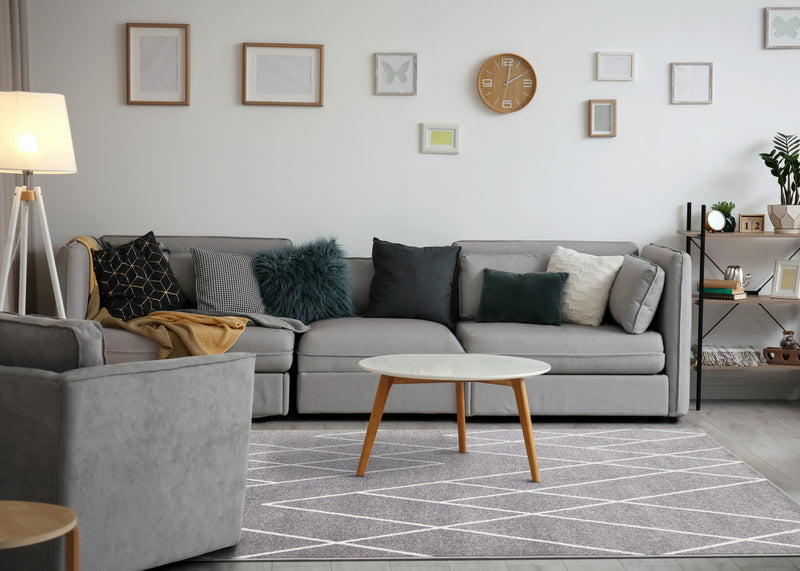 Covington Geometric Lines Area Rug - 7'10\" x 10'6\"