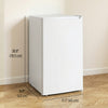HOMCOM 2.1 Cubic Feet Compact Mini Freezer with Adjustable Temperature