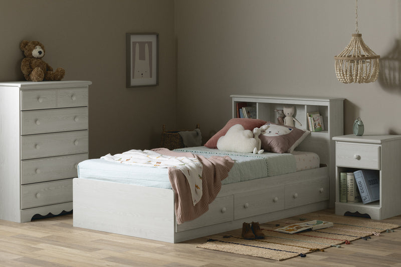 Summer Breeze 5-Drawer Chest - White Pine