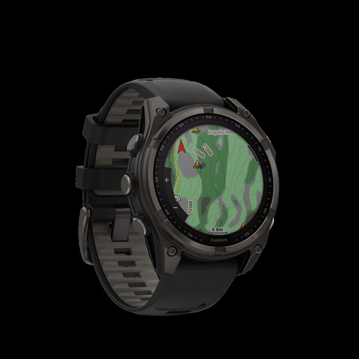 Garmin Fēnix 8 Solar Sapphire Smartwatch 47mm - Gps, Compass, Gyroscope And Barometric Altimeter 