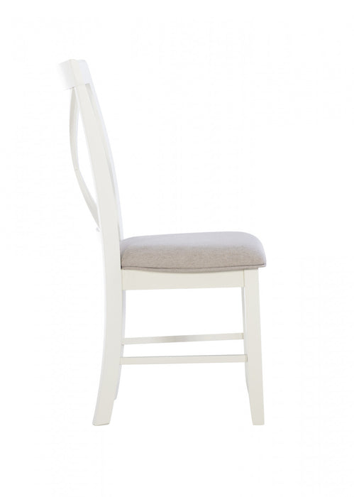 Jane Fabric Grey Dining Chair - Set of 2