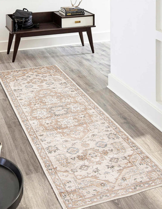 Arden Beige Runner Area Rug - 2'8\" X 8'2\"  