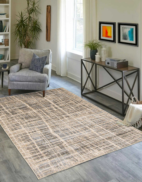 Lattice Grey Area Rug - 8'0\" X 10'0\"  