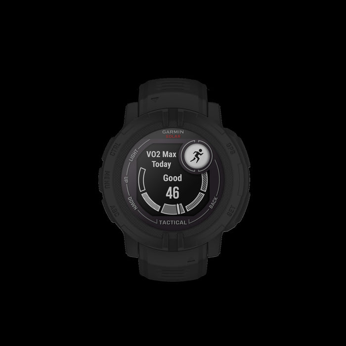 Garmin Instinct® 2 Solar Tactical Edition Gps Smartwatch - Hiking With Multi-gnss Support - Black