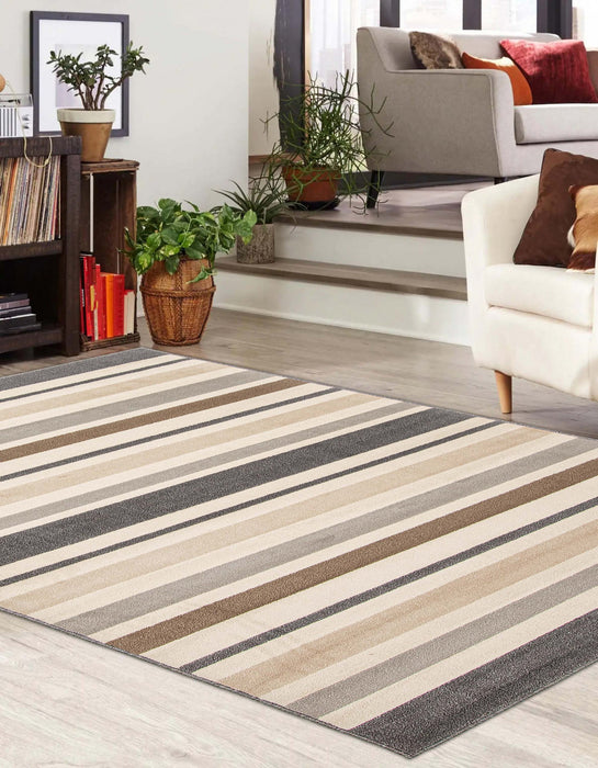 Hilfiger Beige Area Rug - 5'0\" x 8'0\"