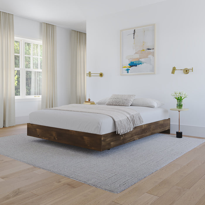 Nordika Queen Platform Bed - Truffle