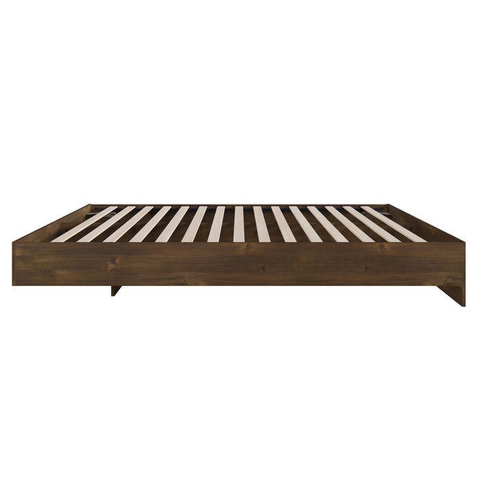 Nordika Queen Platform Bed - Truffle