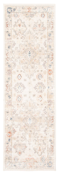 Rococo Ivory Runner Area Rug - 2'8\" X 8'2\"  