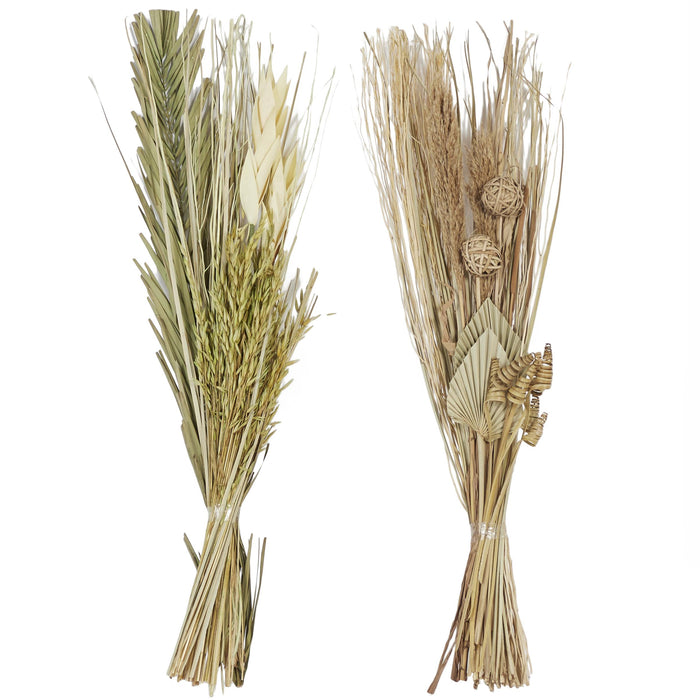 Assorted 38\" Natural Plant Bouquet - Set of 2