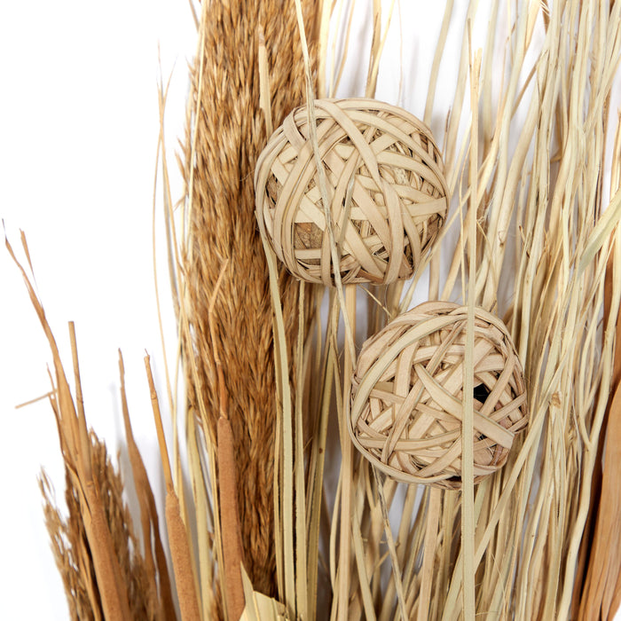 Assorted 38\" Natural Plant Bouquet - Set of 2